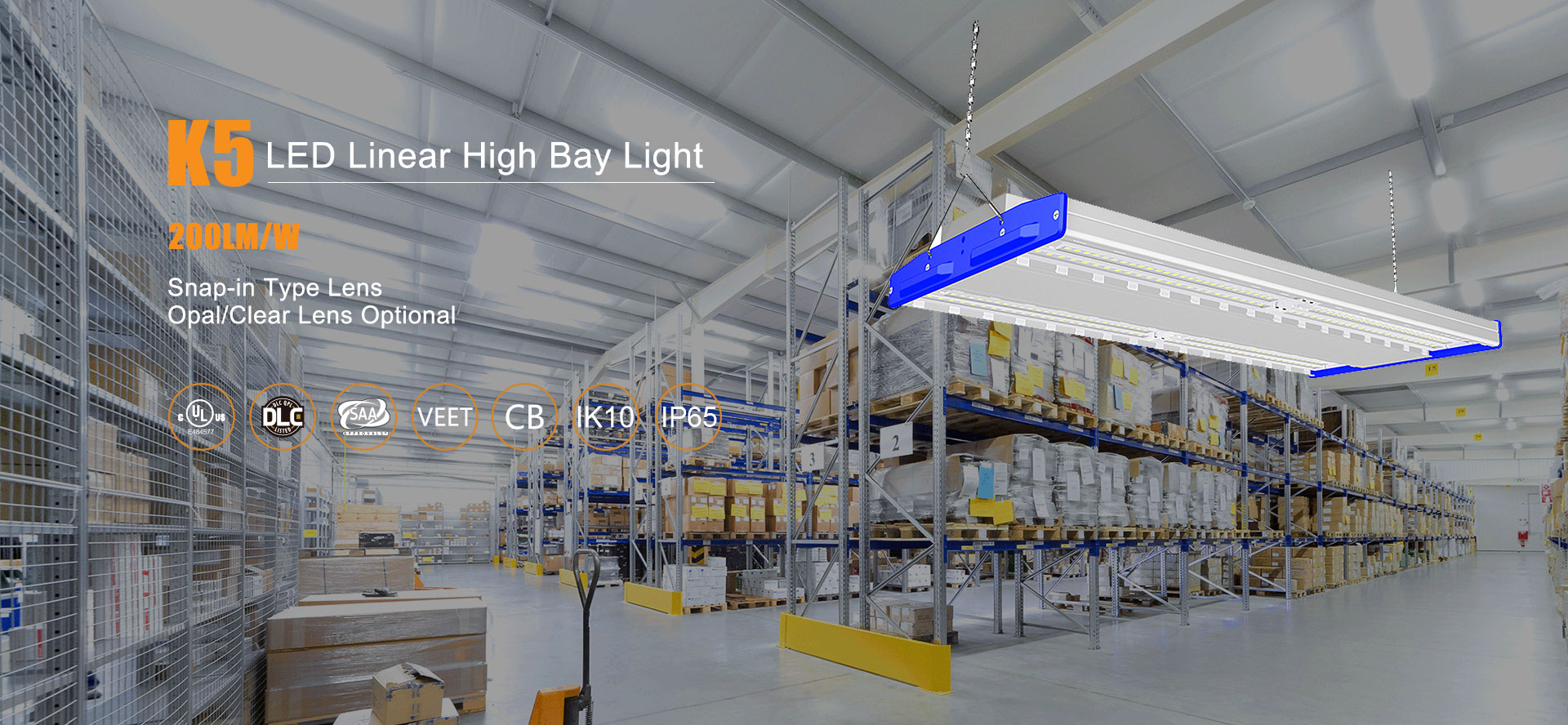 K5 LED linear fixture
