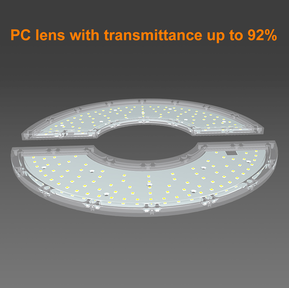 H3 UFO light lens