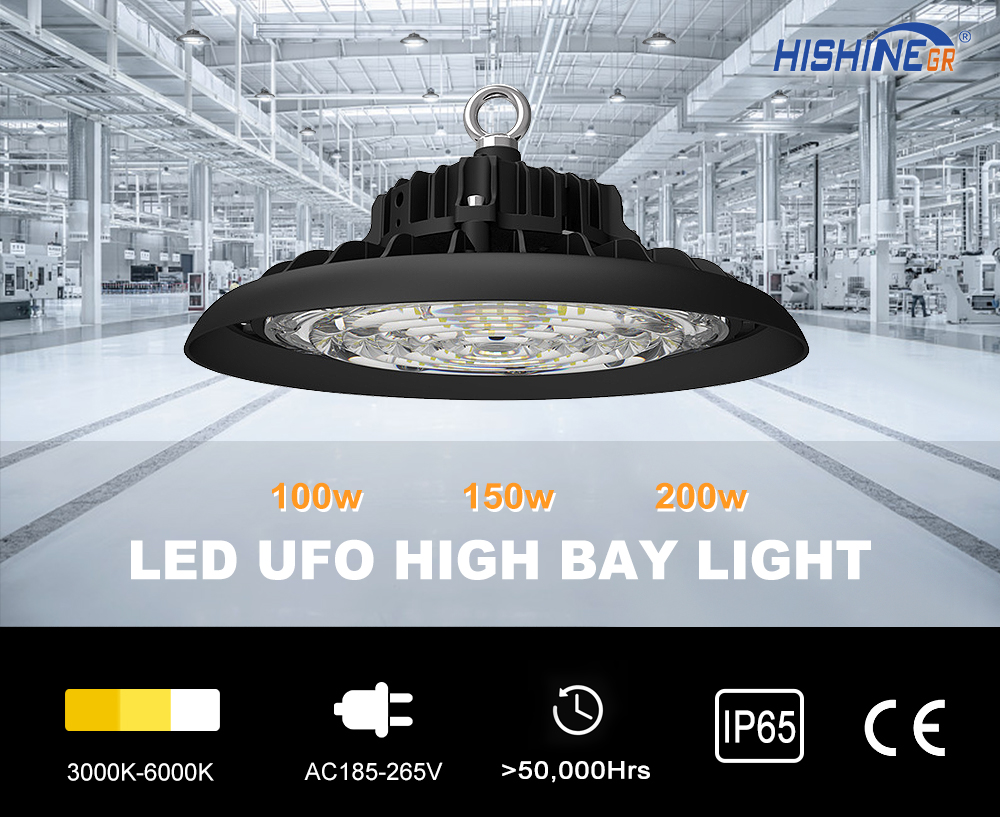 150 Вт светодиодный фонарь UFO для высоких пролетов