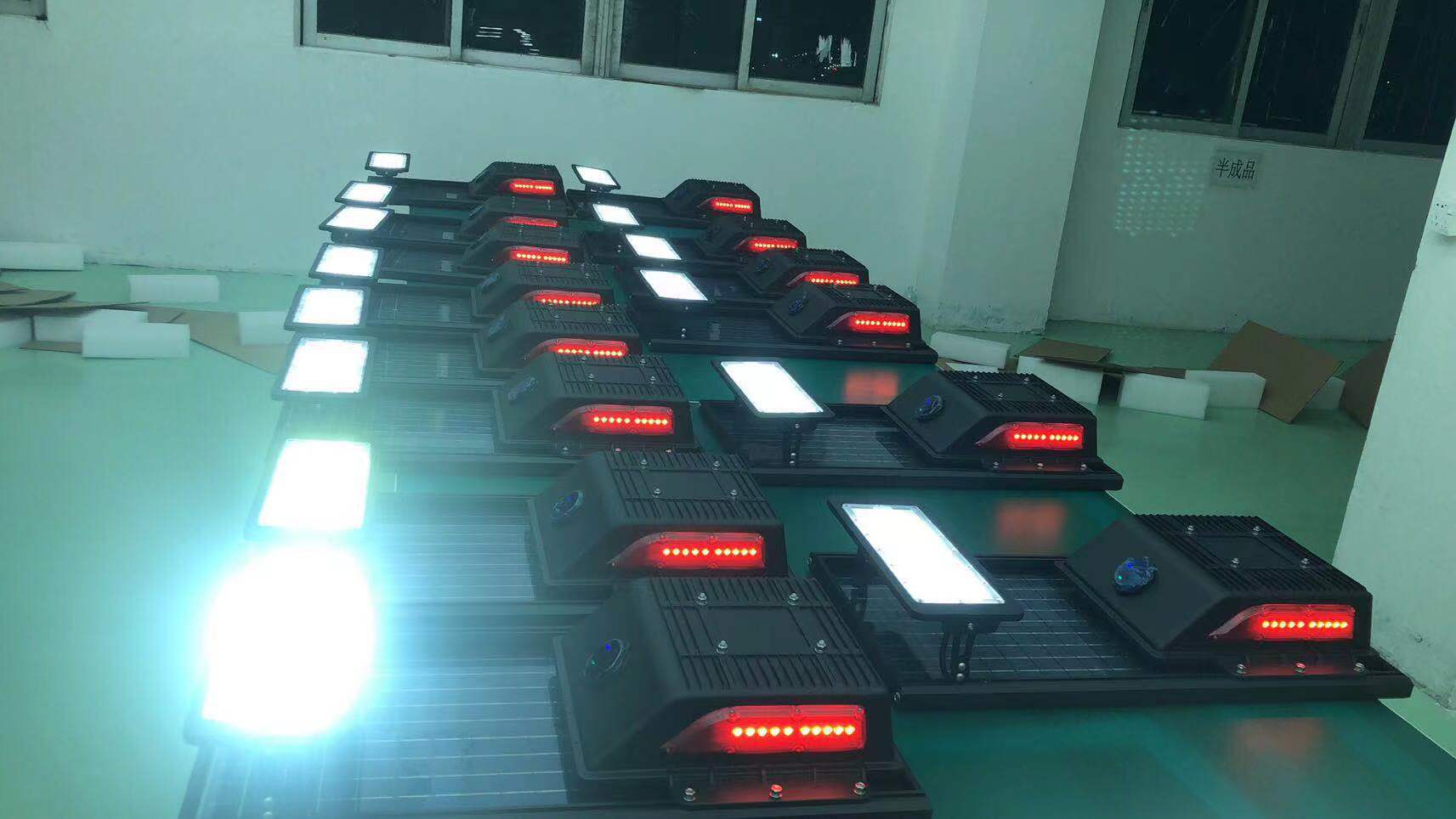 bifacial led solar street light