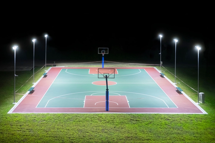 LED basketball light