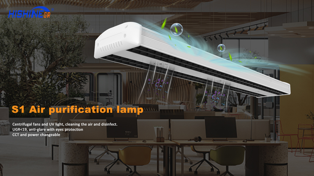 LED Air purification office light