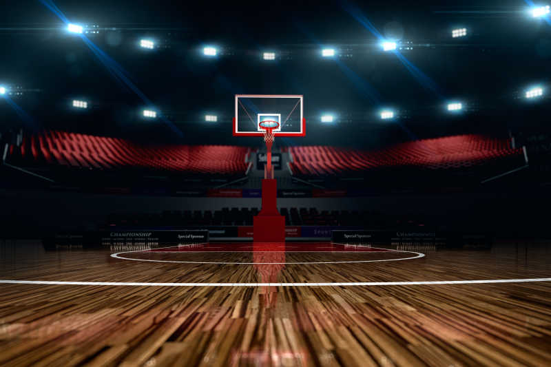 led basketball light