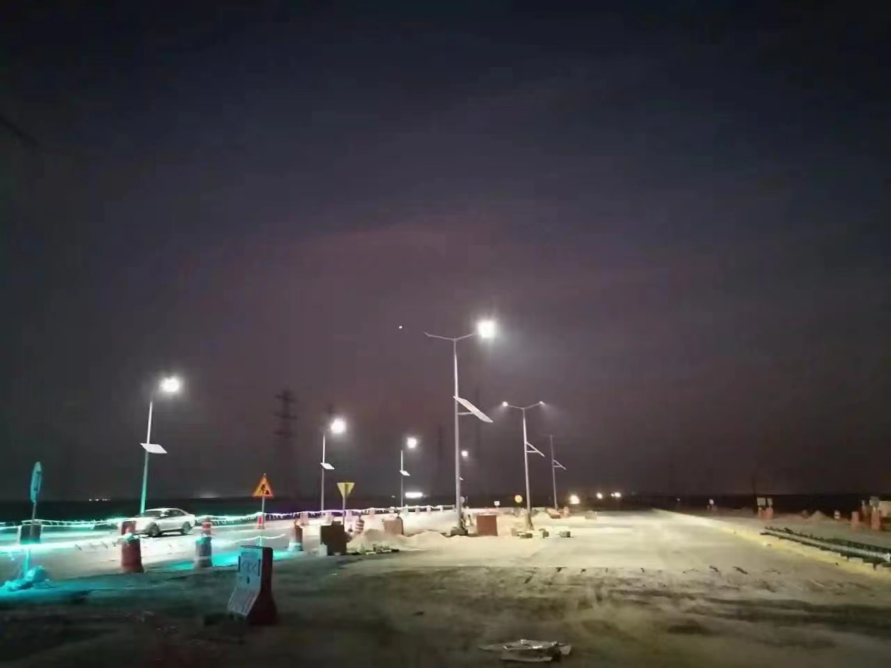 hi slim led street light
