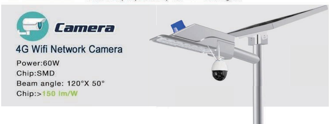 solar street light camera