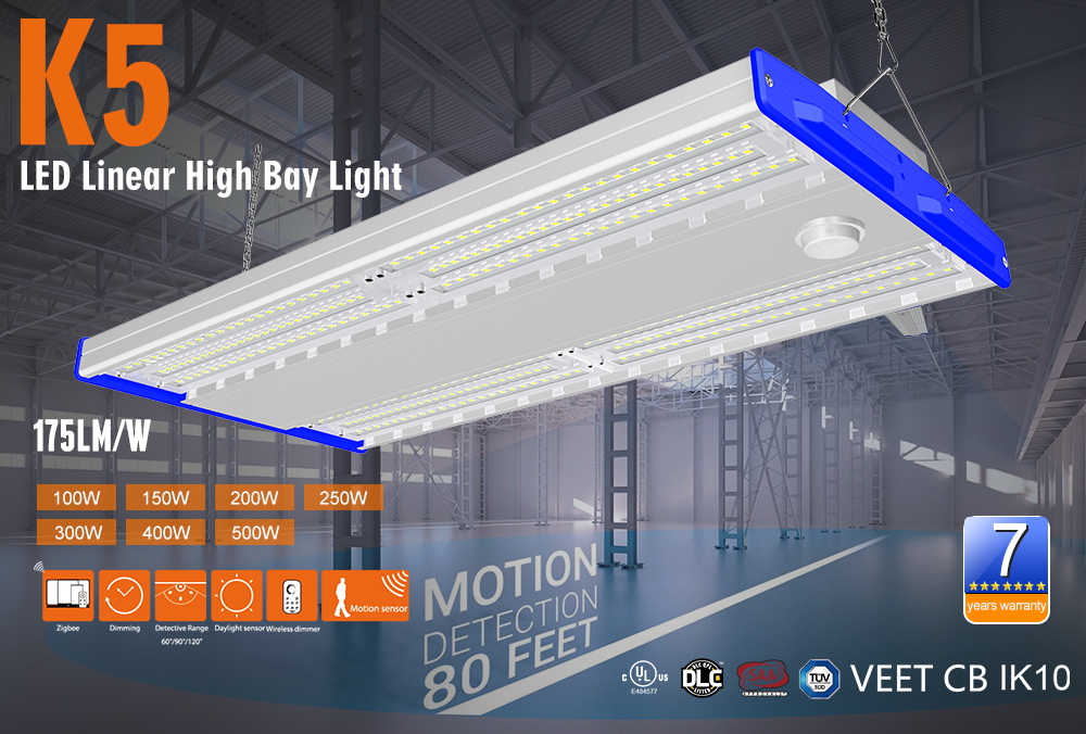 K5 linear high bay lights