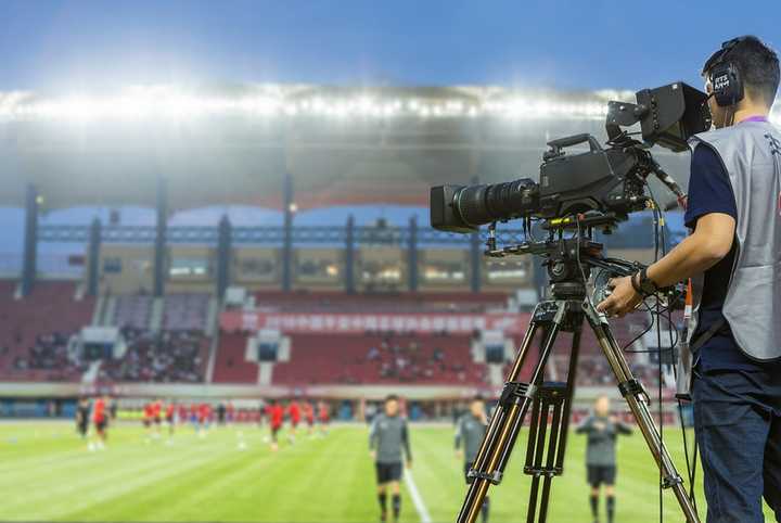 football match broadcast