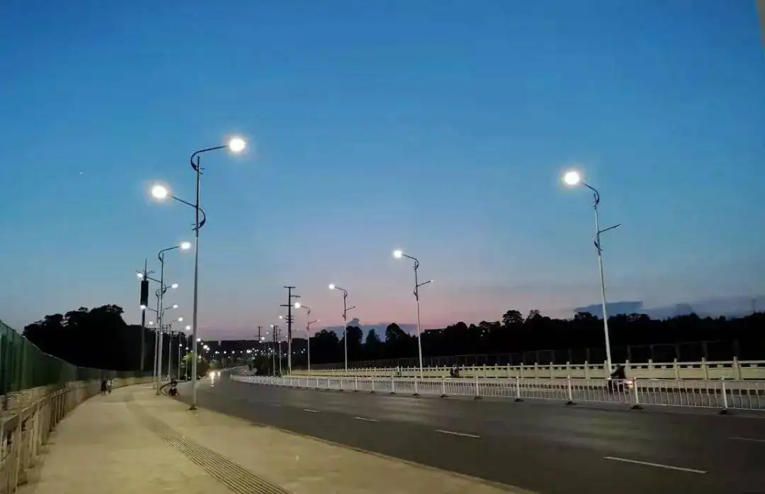 led double side street lights