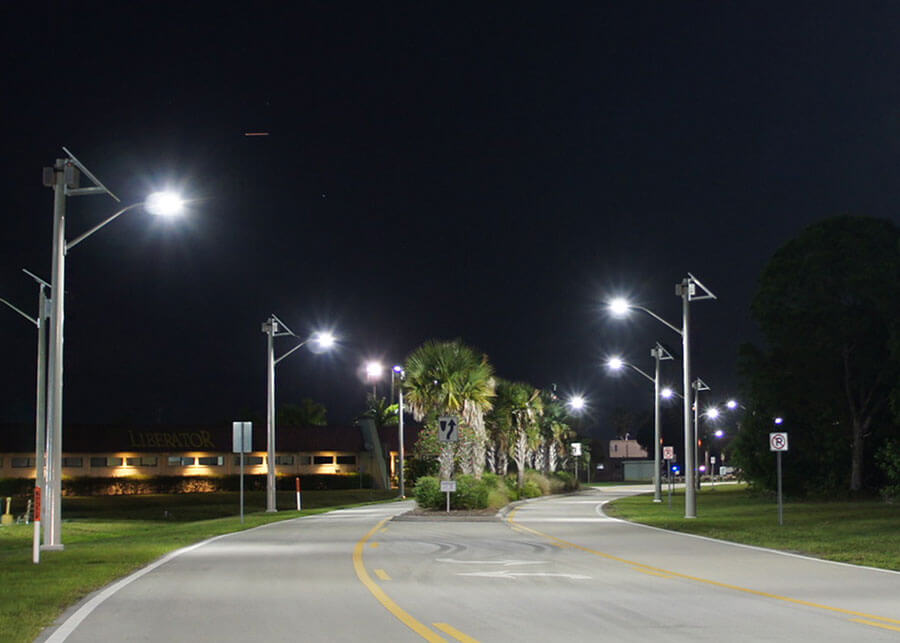 led solar street lights