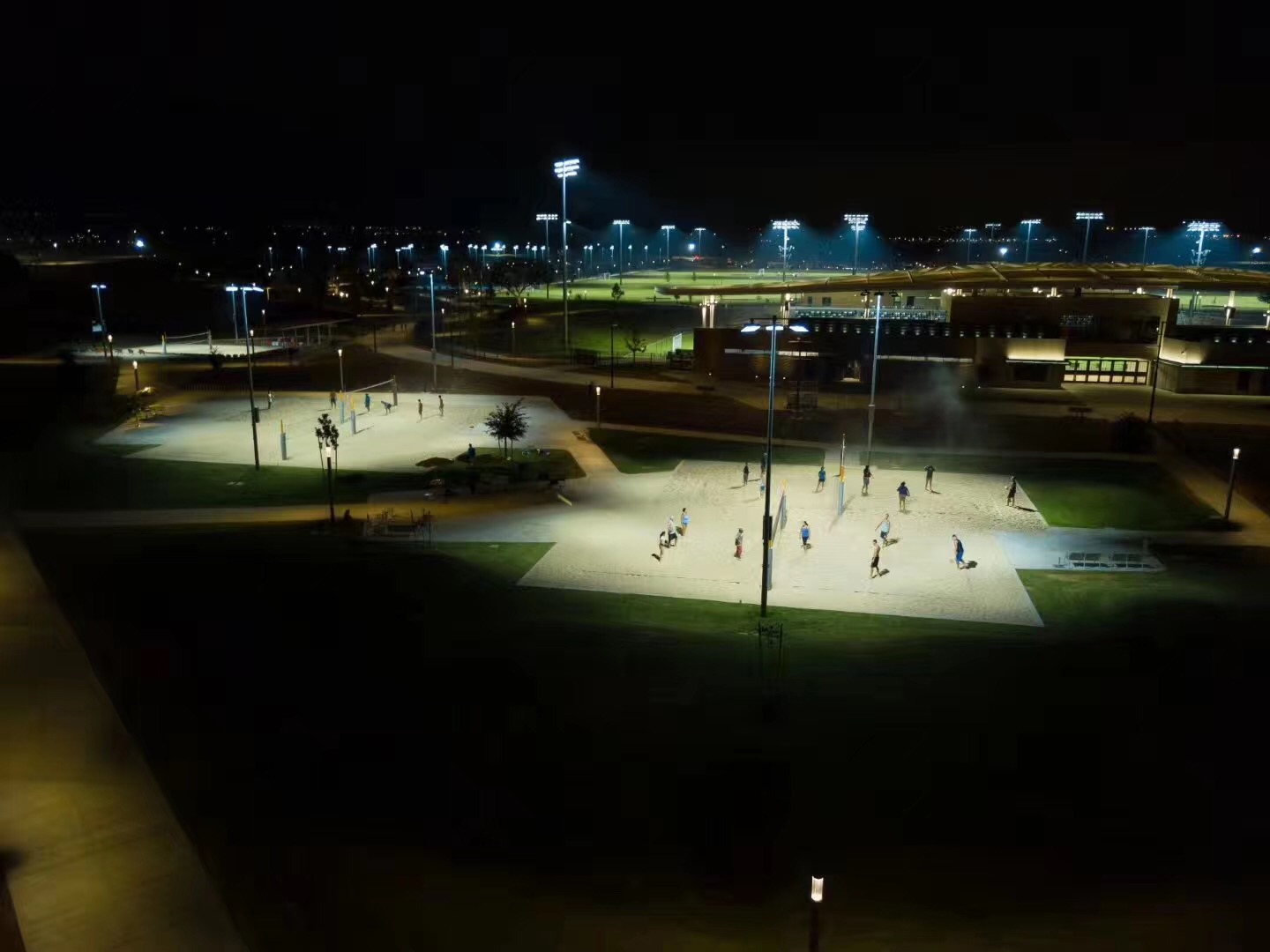 baseball court floodlight