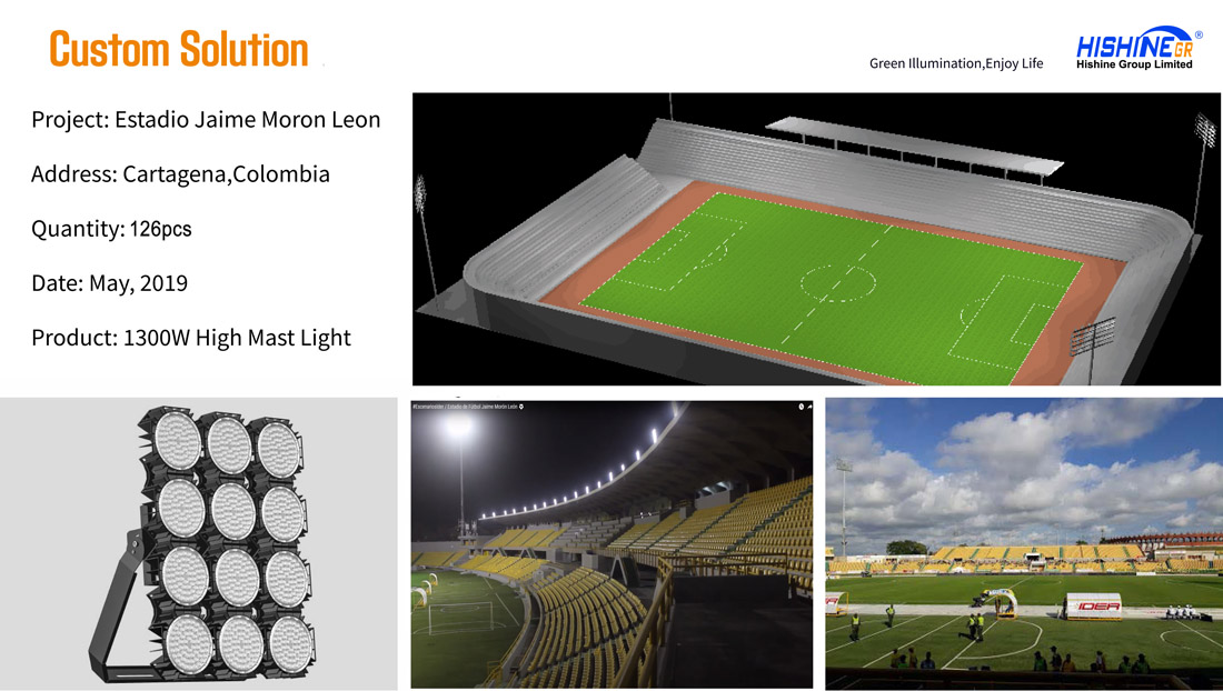 1300W Hi-robot high mast light