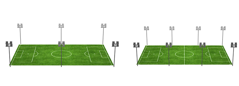 Football-Stadium-Lighting-Six-to-Eight-Pole-Distribution