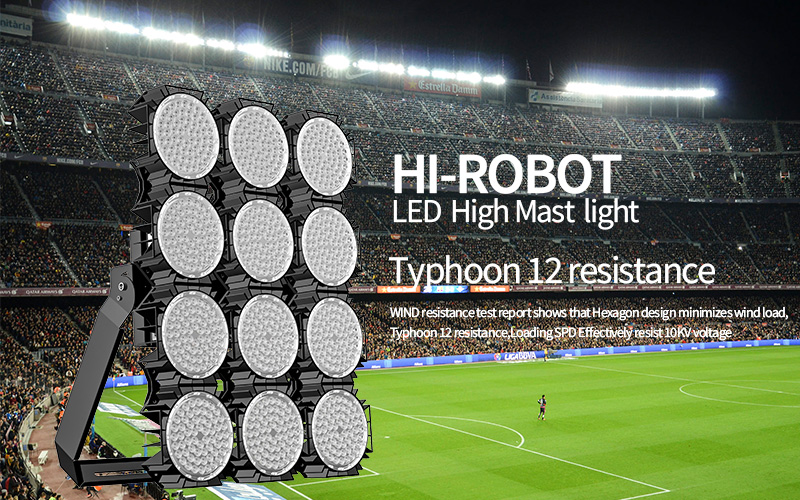Hi-Robot-LED-High-Mast-Light-1300 Вт