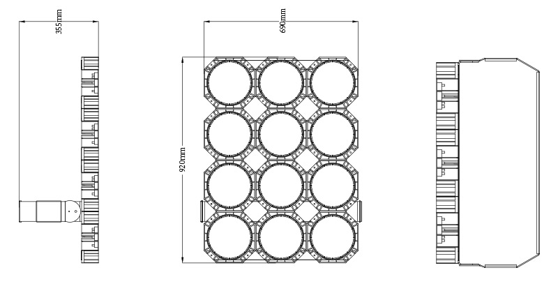 Hi-Robot LED High Mast Light Product Specifications