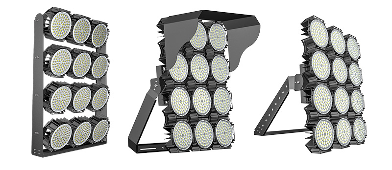 Hi-Robot LED stadium light  Multiple Mounting Options 