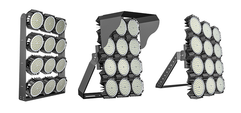  Hi-Robot LED stadium light Multiple Mounting Options