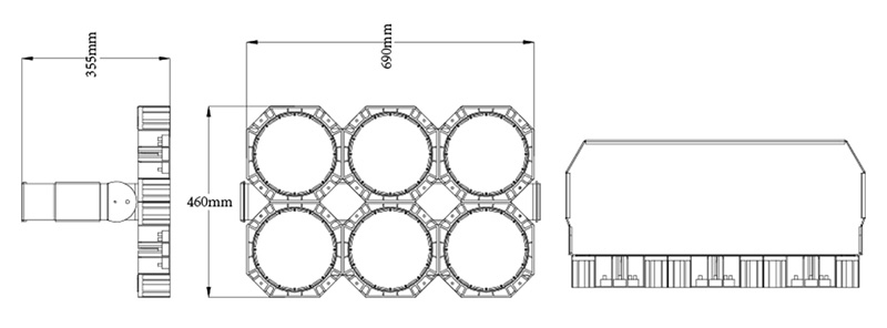 Hi-Robot LED stadium light Product Specifications