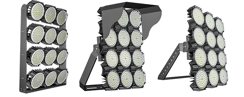 Hi-Robot LED stadium light  Multiple Mounting Options 