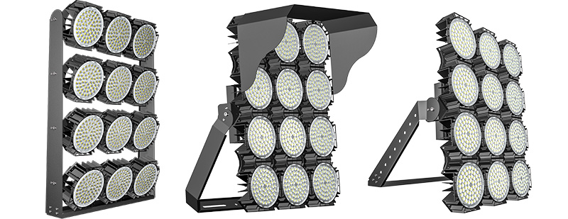 Hi-Robot LED stadium light  Multiple Mounting Options 