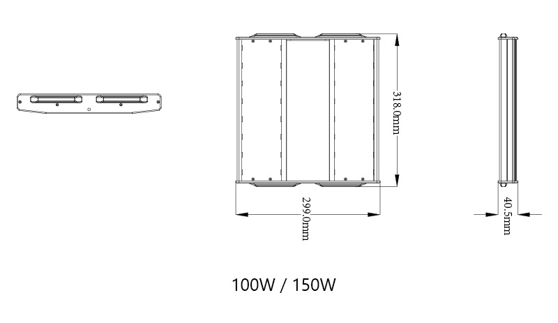 K5 LED Linear High Bay Light Технические характеристики продукта