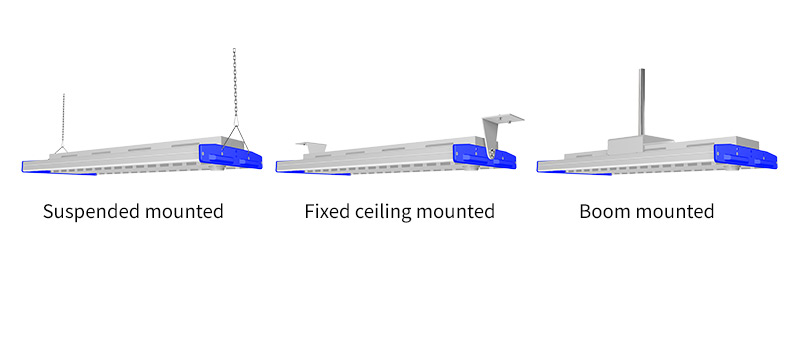 K5 LED Linear High Bay Light Multiple Mounting Options