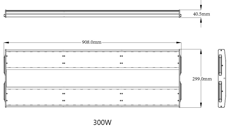 K5 LED Linear High Bay Light Технические характеристики продукта