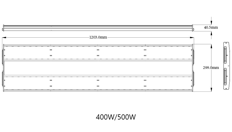 K5 LED Linear High Bay Light Технические характеристики продукта