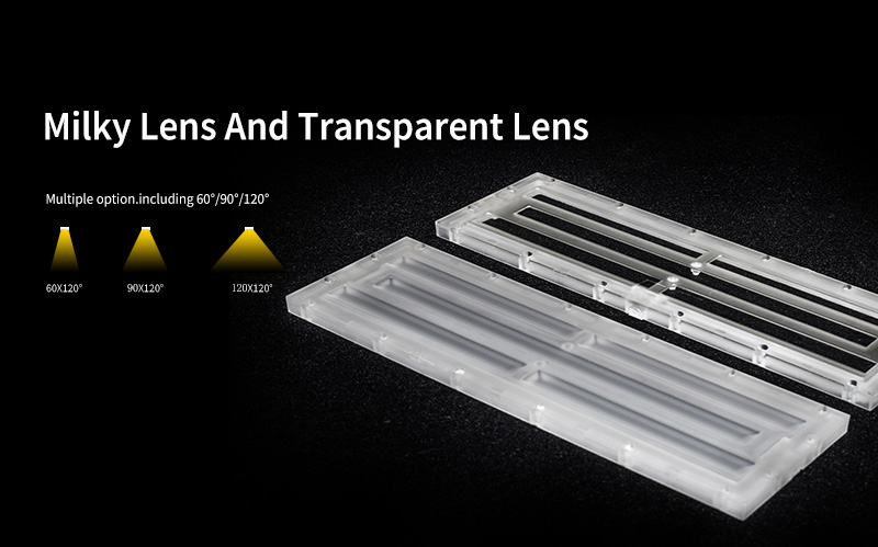 K1 LED Linear High Bya Light Milky Lens и прозрачные линзы