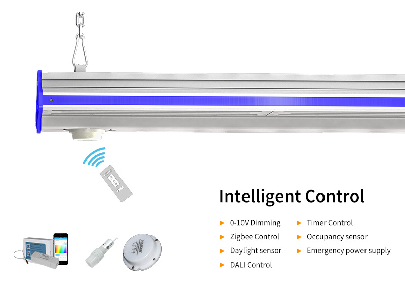 K2 LED Linear High Bay Light Intelligent Control