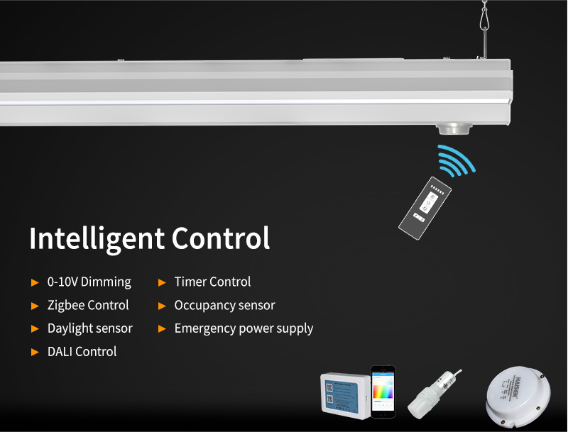 Educational Linear High Bay Light Intelligent Control