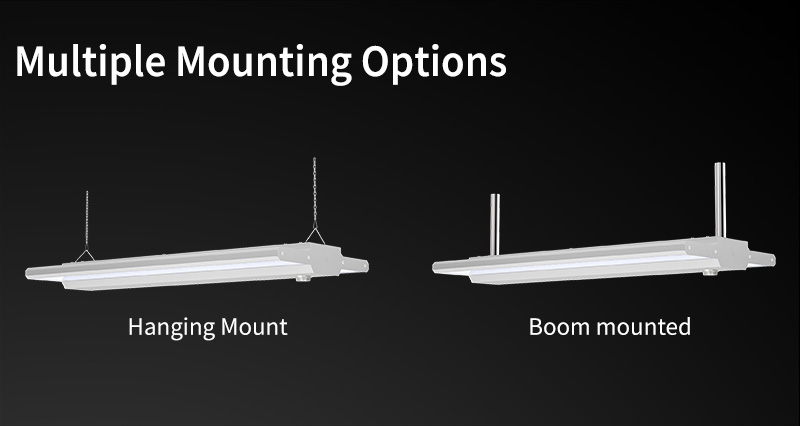 Educational Linear High Bay Light Multiple Mounting Options