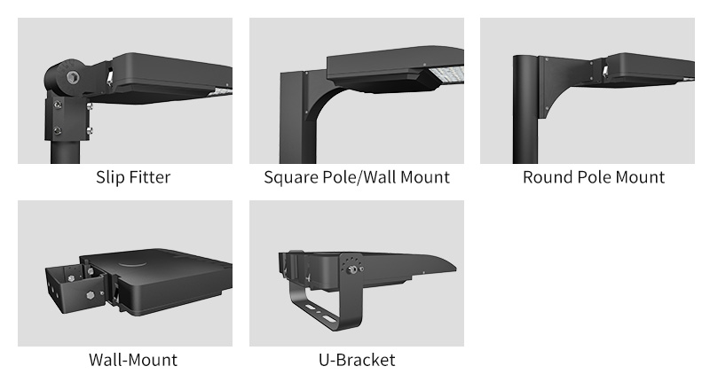 Hi-Talent LED sports light Multiple  Mounting Options