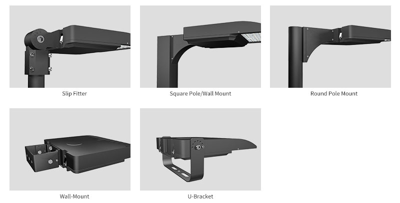 Hi-Talent LED Area Light Multiple Mounting Options