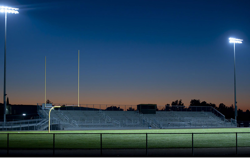 Outdoor stadium lights