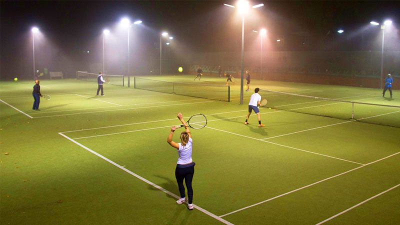 Tennis court or Pickleball field