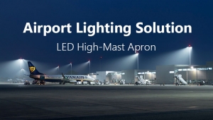 Airport Lighting Solution-High Power Airport LED High-Mast Apron