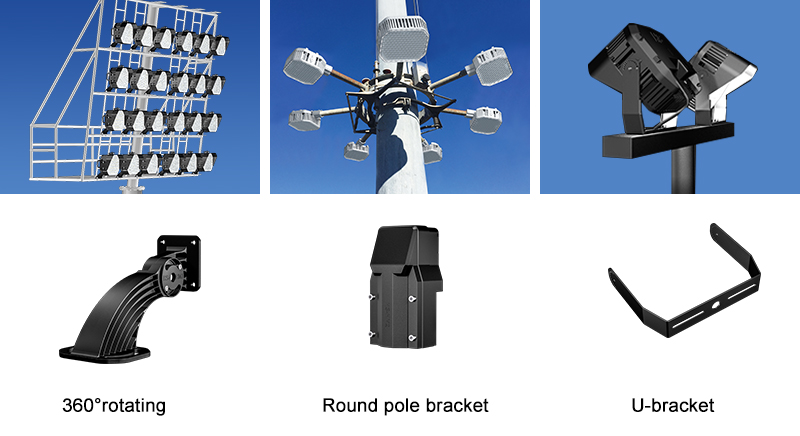 LED Racecourse Floodlight-Racecourse Lighting Flexible installation