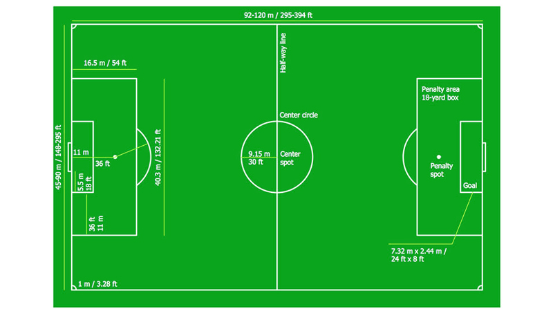 LED Football field light standard