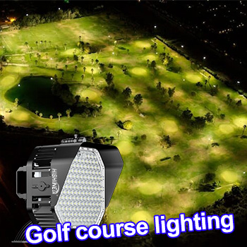 Светодиодная подсветка поля для гольфа