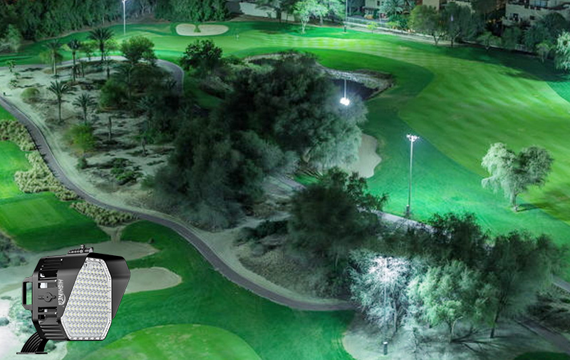 led Golf Course light Illumination uniformity