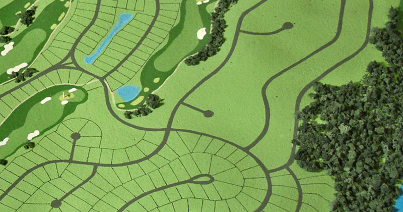 led Golf Course lighting DIALUX simulation