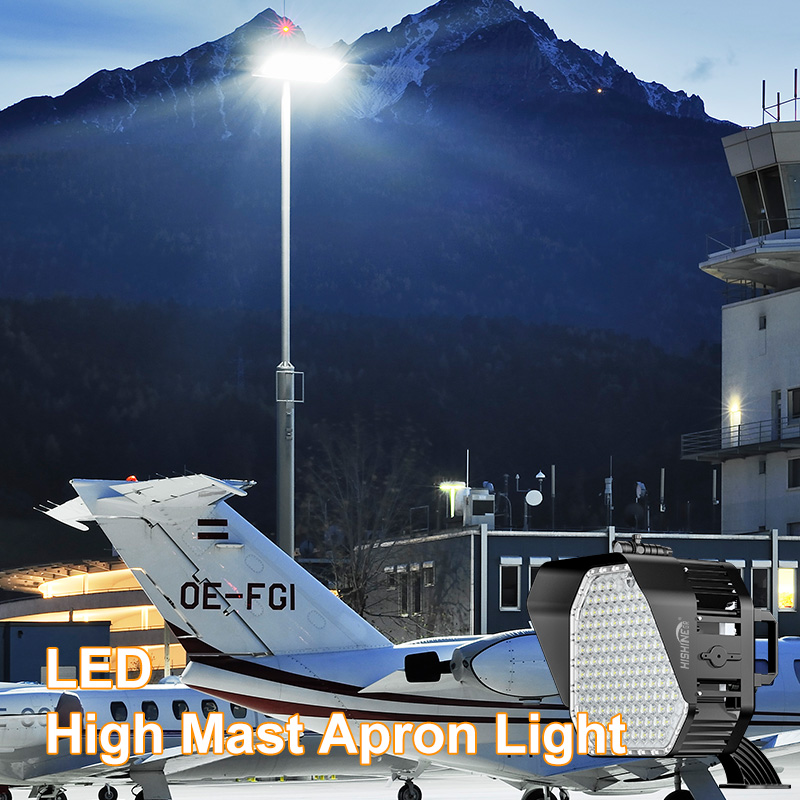 LED high mast apron light