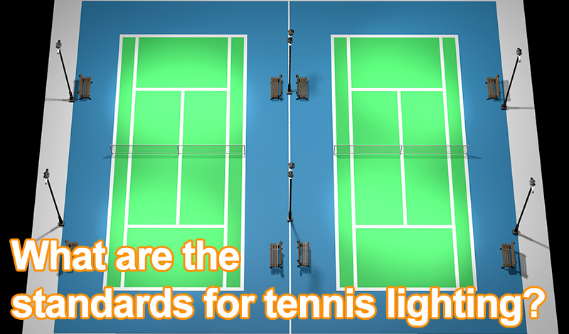 Каковы стандарты теннисного освещения?