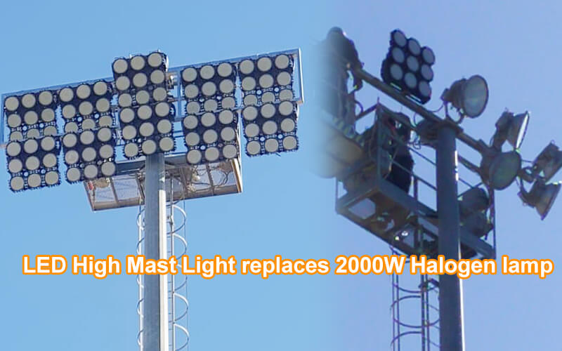 Best High Mast Lighting Systems | 160lm/w LED Sports Lighting | HISHIEN LIGHTIGN