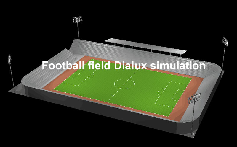 High Mast Lighting Free Dialux simulation