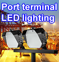 Port terminal LED lighting