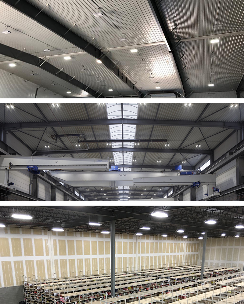 500W LED Linear Warehouse Light  Applications