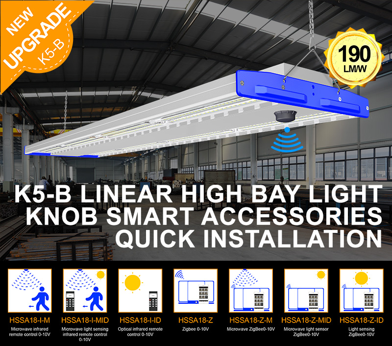 500W LED Linear Warehouse Light