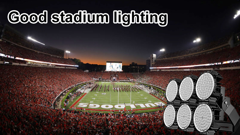 Good lighting stadium What are the differences?