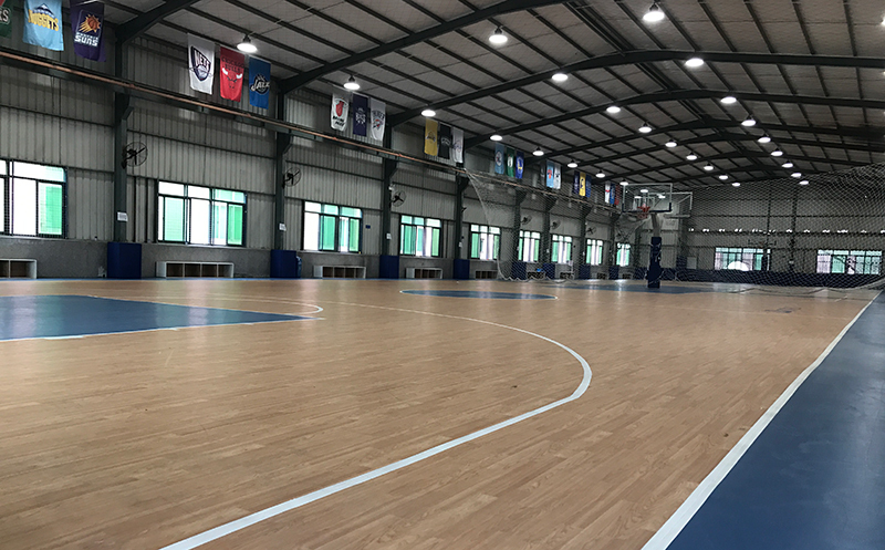 LED UFO High Bay Light 100w used for basketball court in Singapore